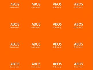 ABOS met extra tekst