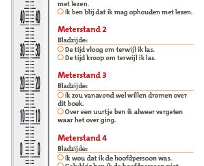 Leeskoorts meter