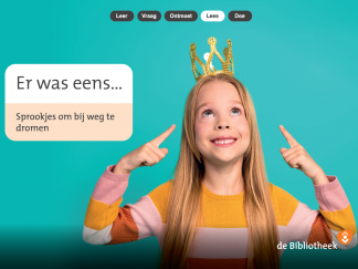 Themaposter Er was eens - Sprookjes om bij weg te dromen