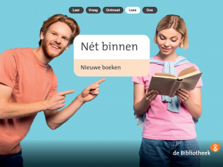 Themaposter Nét binnen - Nieuwe boeken