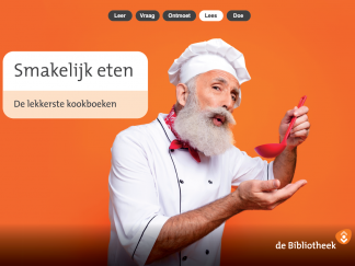 Themaposter Smakelijk eten - De lekkerste kookboeken