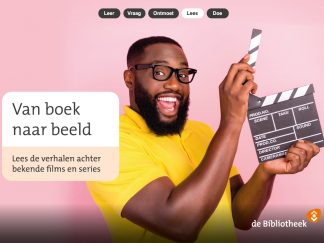 Themaposter Van boek naar beeld - Lees de verhalen achter bekende films en series