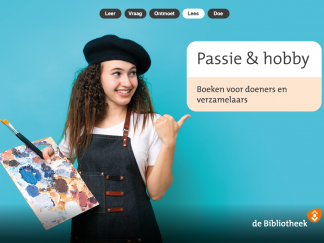 Themaposter Passie & hobby - Boeken voor doeners en verzamelaars
