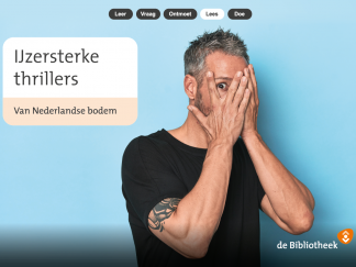 Themaposter - IJzersterke thrillers - Van Nederlandse bodem