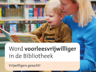 Affiche voorleesvrijwilliger